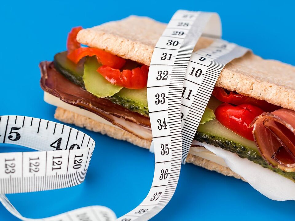 szendvics és centiméter diétához 6 szirom